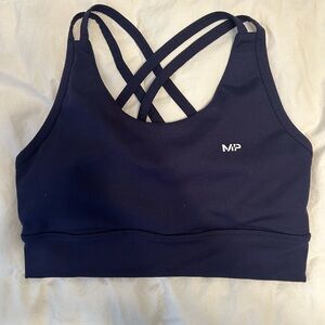 MP sports bra navy blue size medium